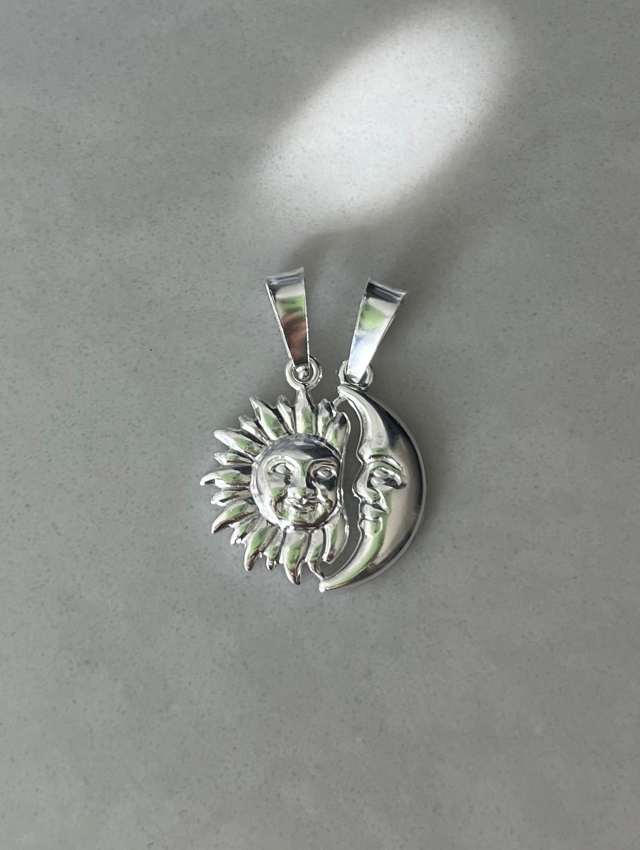 Breakable Sun and Moon Charm